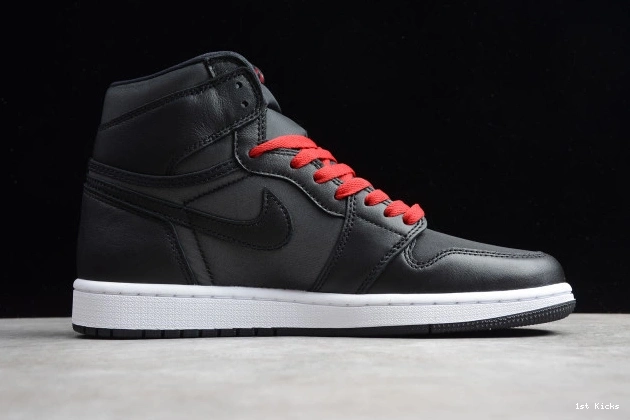 1st Kicks Shoes 555088-060 High Retro OG Satin Black 1 Jordan Air 0814